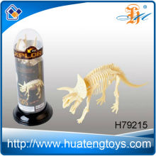 Wholesale 2013 Assembly dinosaur skeleton model in pot for kids made in China